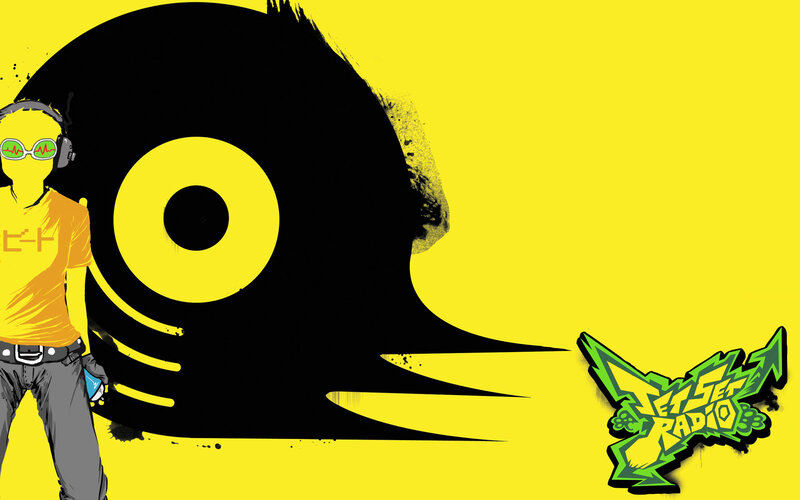 Jet Set Radio character art