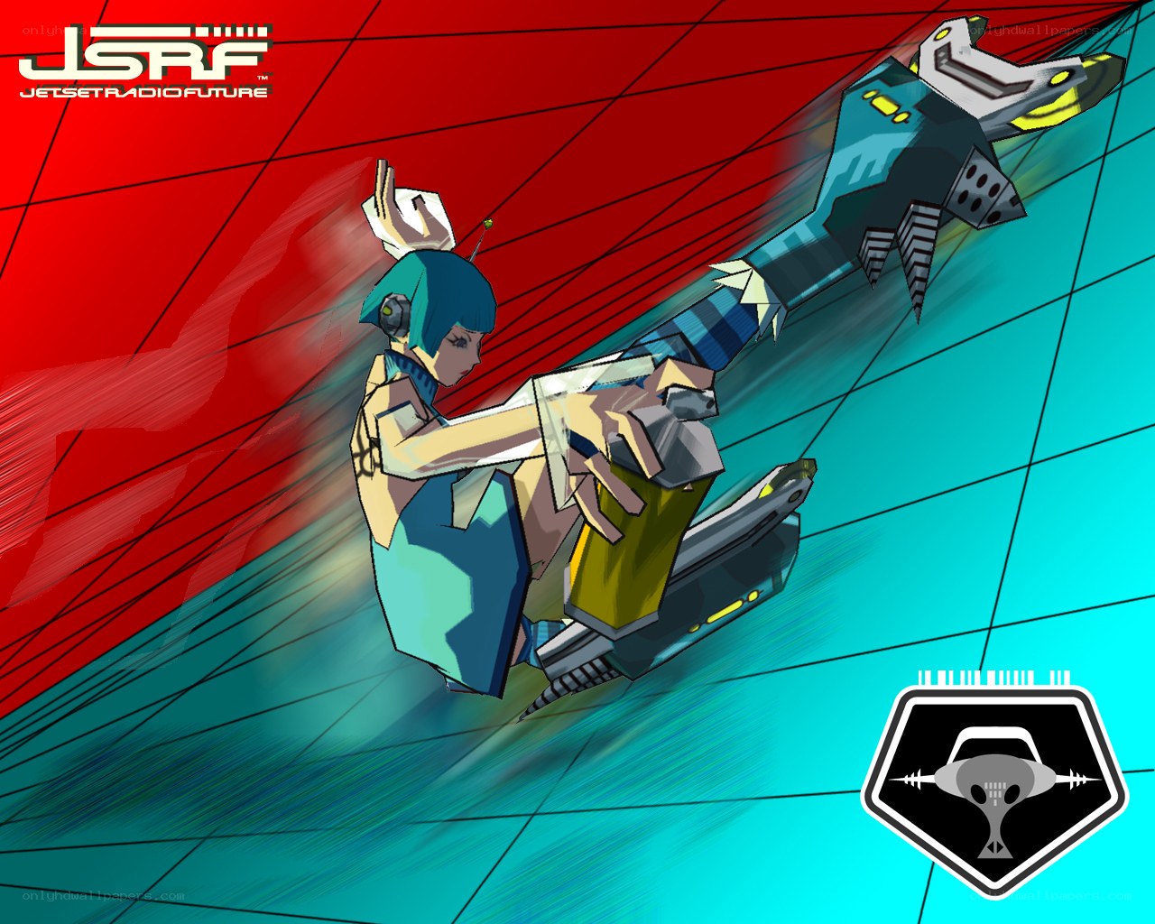 Jet Set Radio Future character art