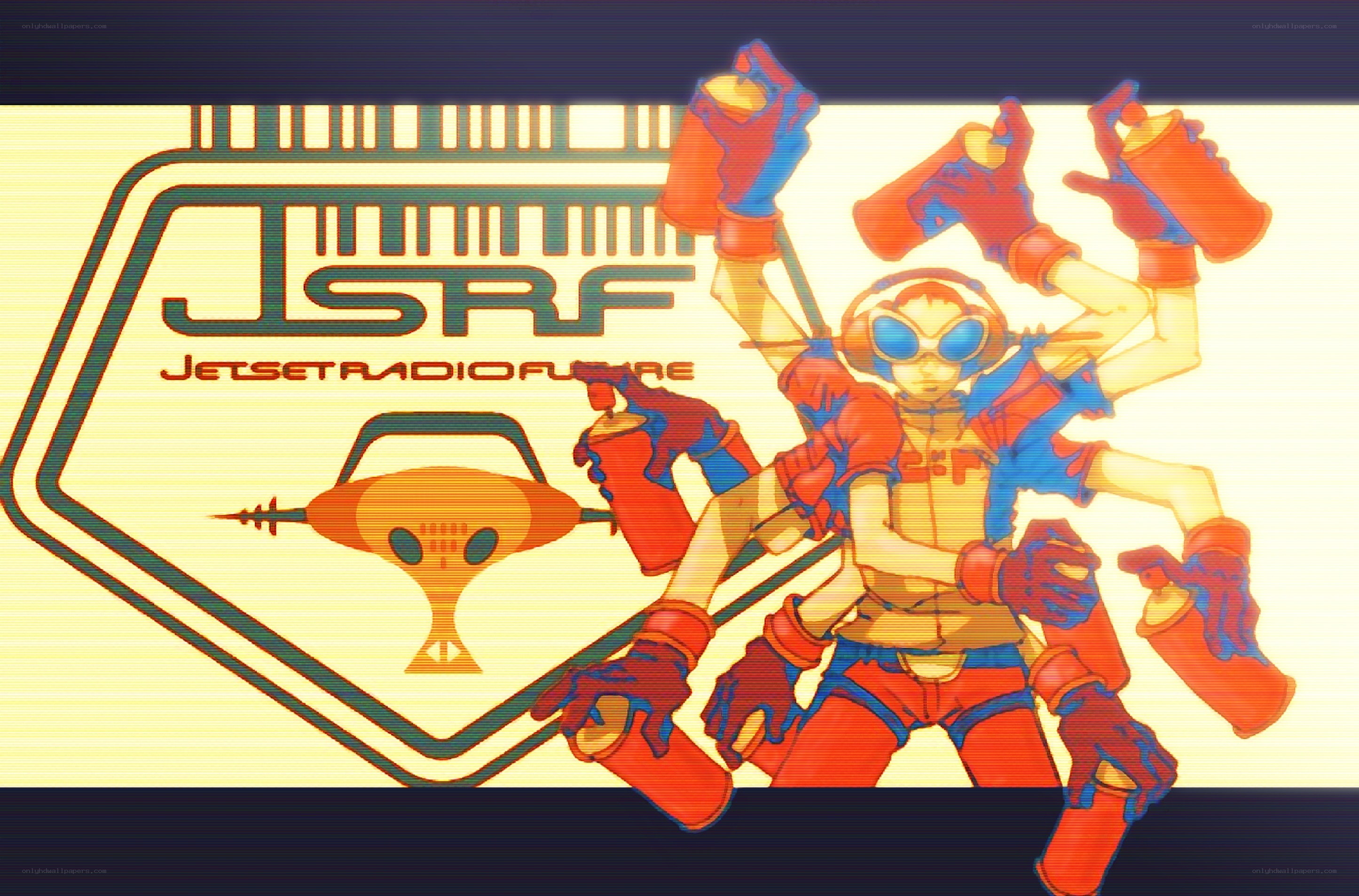 Jet Set Radio Future logo art