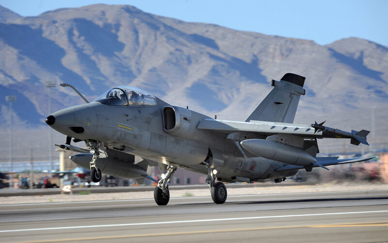 jet taking off from runway