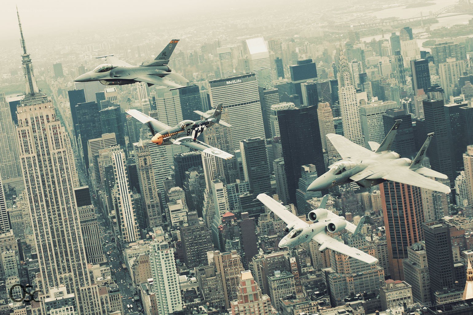 Jets over New York City