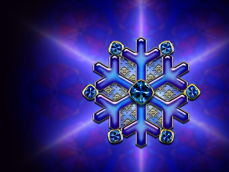 Jeweled Snowflake