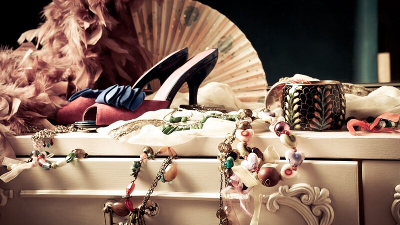 Jewelry and Accessories — White, Dramatic