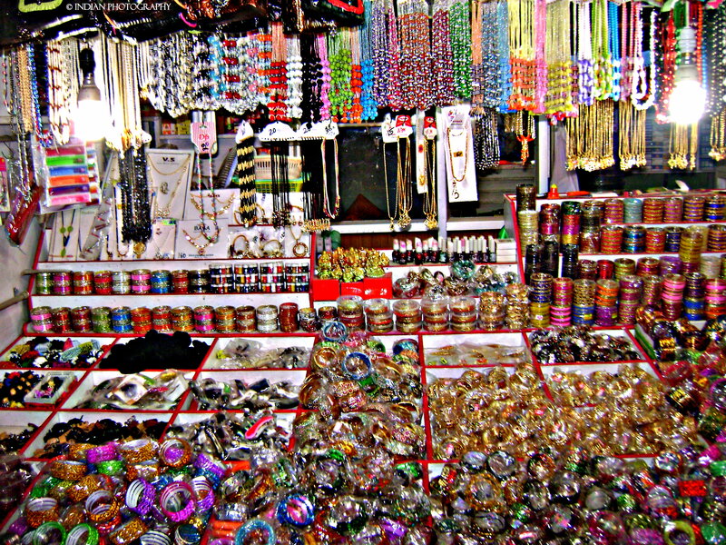 Jewelry Stall Display