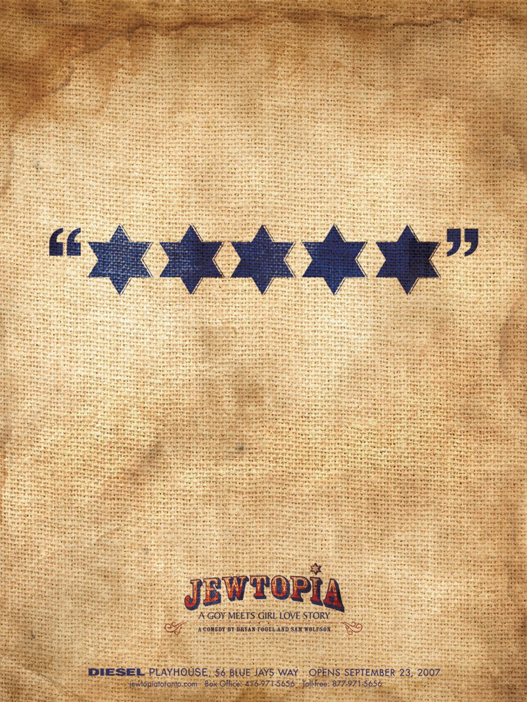 Jewtopia theater poster