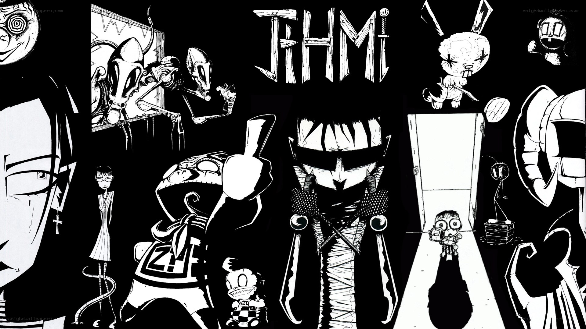 Jhmi character collage