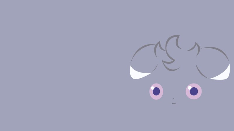 Jigglypuff Character — Gray