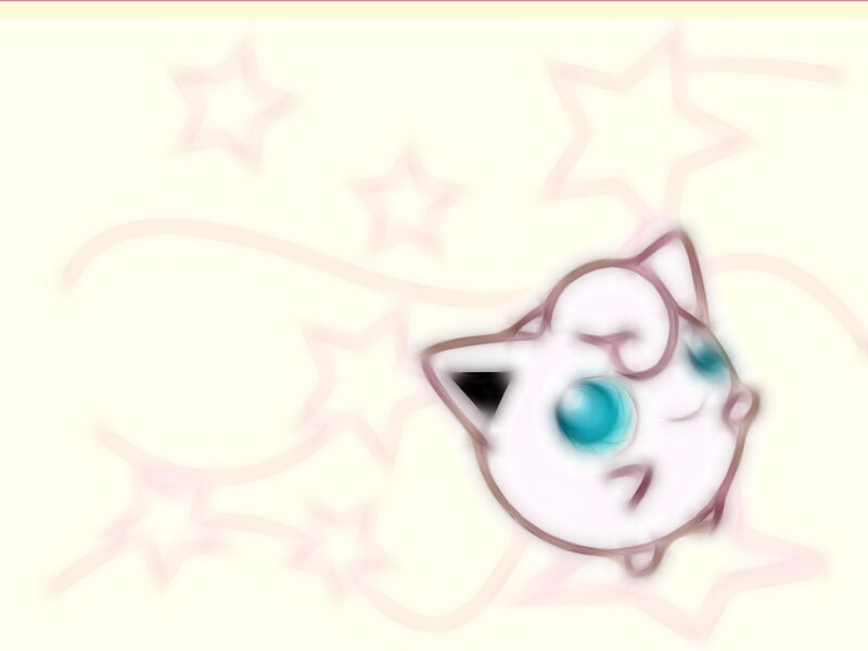 Jigglypuff Character — White