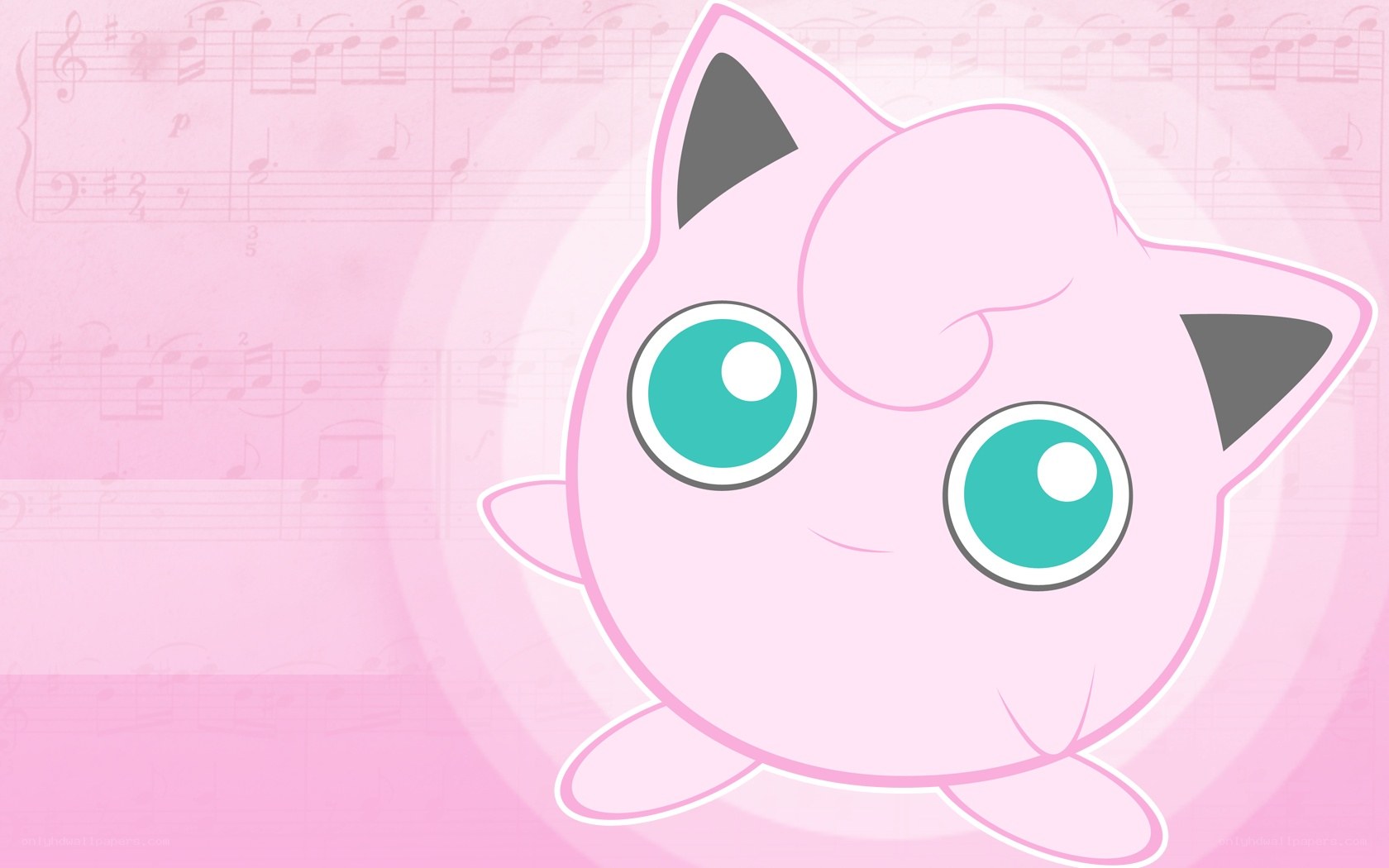 Jigglypuff with musical notes