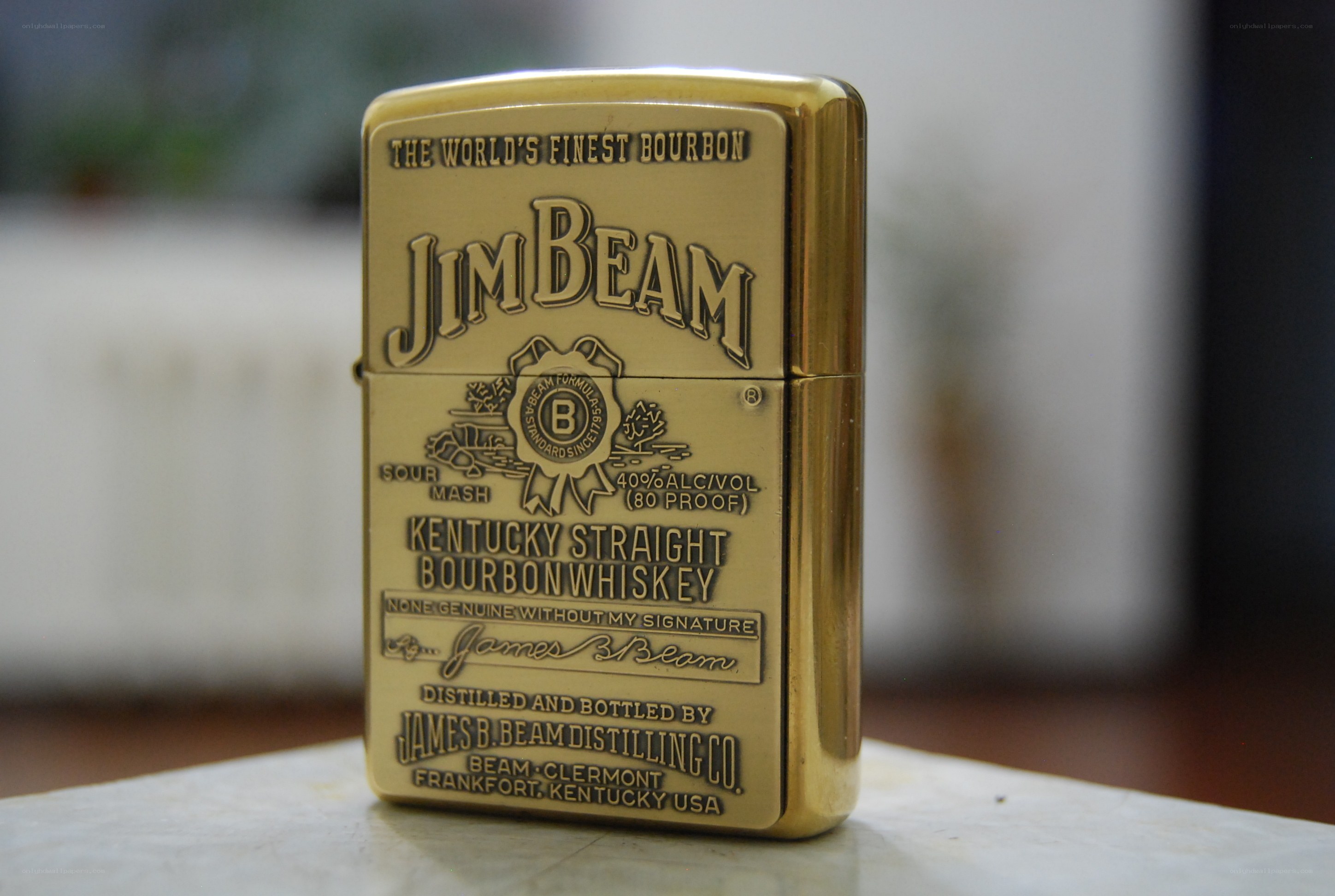 Jim Beam branded lighter