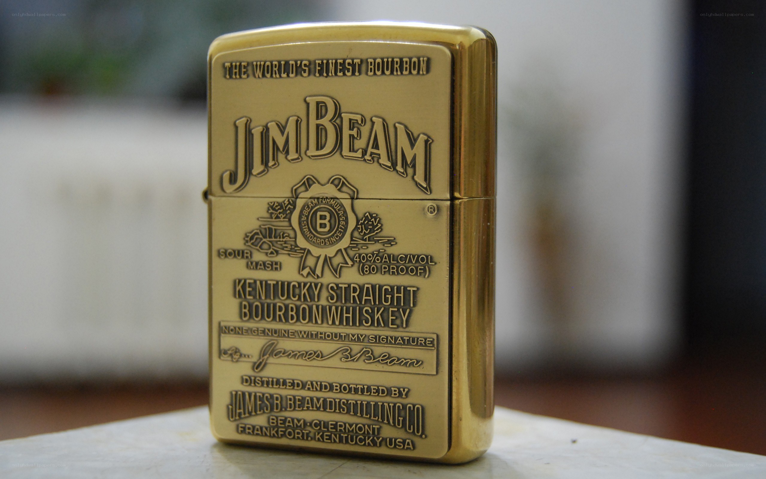 Jim Beam branded lighter