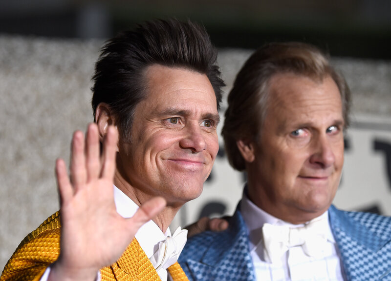 Jim Carrey and Jim Gaffigan at event