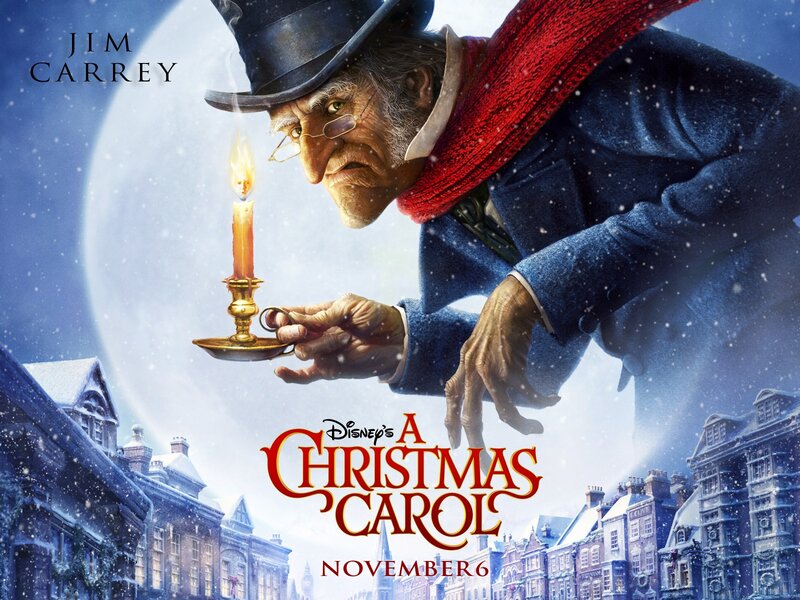 Jim Carrey as Scrooge