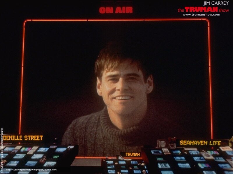 Jim Carrey in The Truman Show