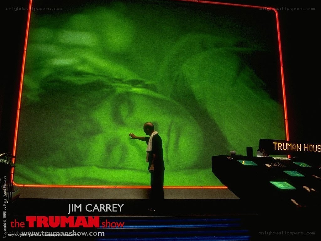 Jim Carrey in The Truman Show