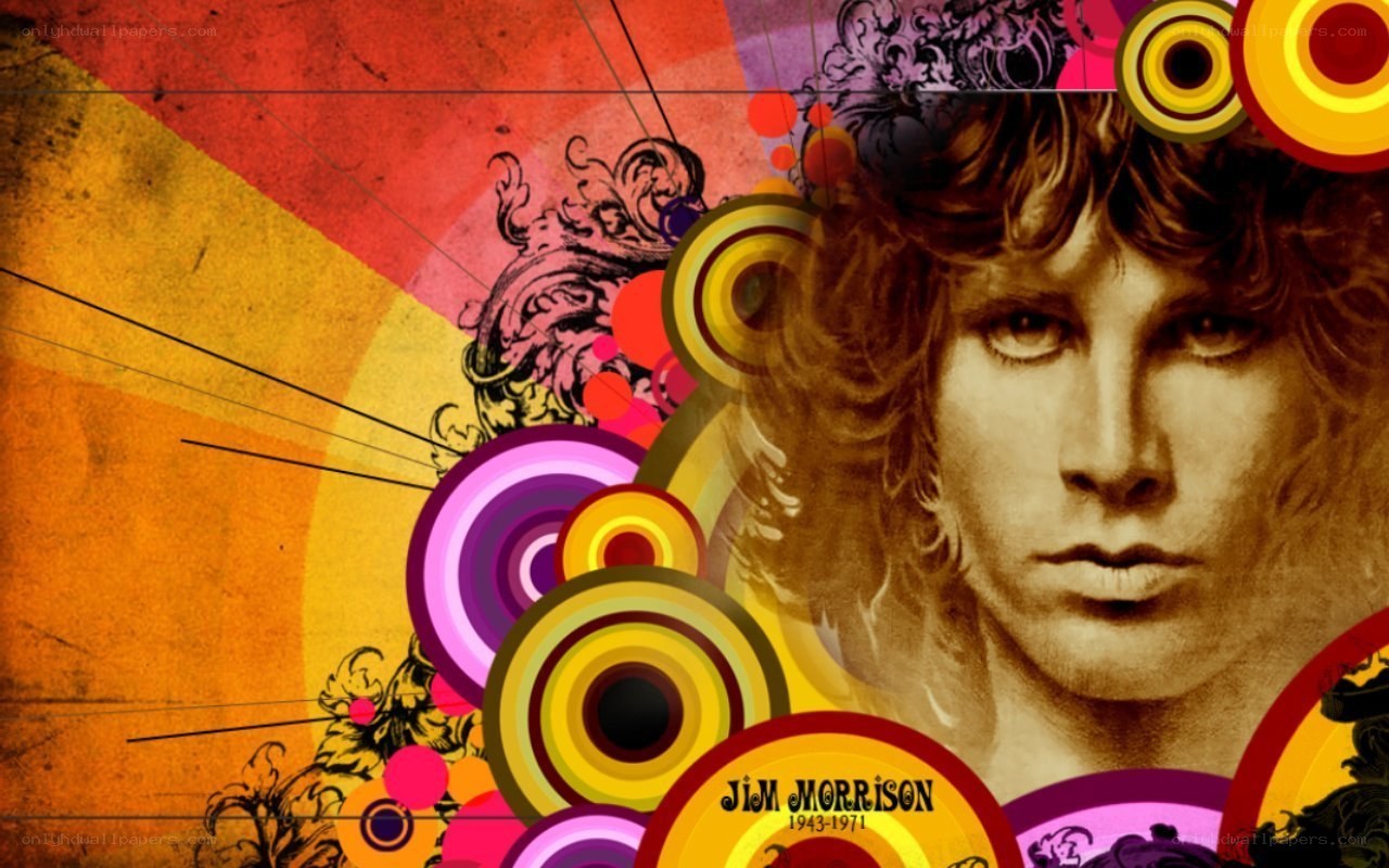 Jim Morrison portrait art