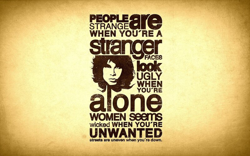 Jim Morrison Silhouette