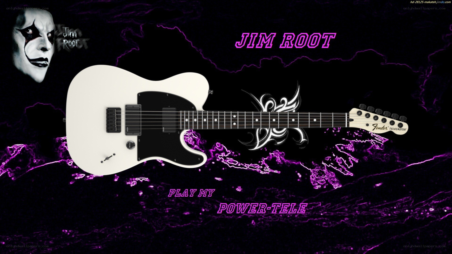 Jim Root's Power-Tele guitar