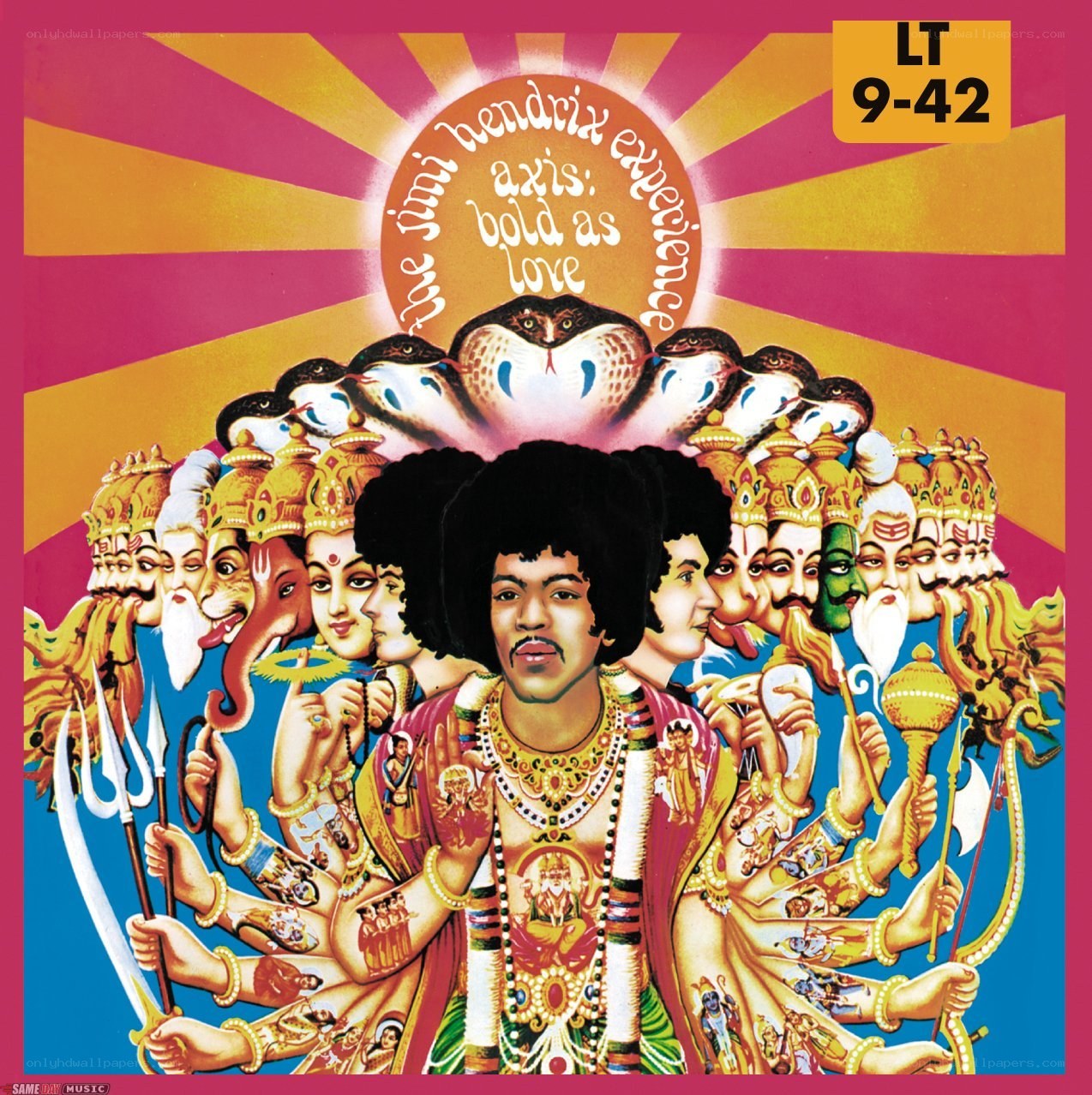 jimi hendrix album cover