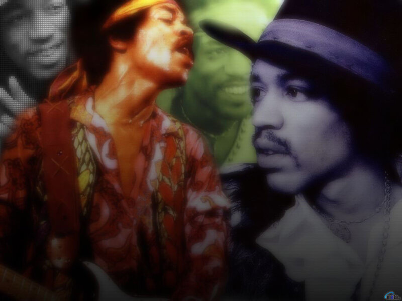 Jimi Hendrix collage