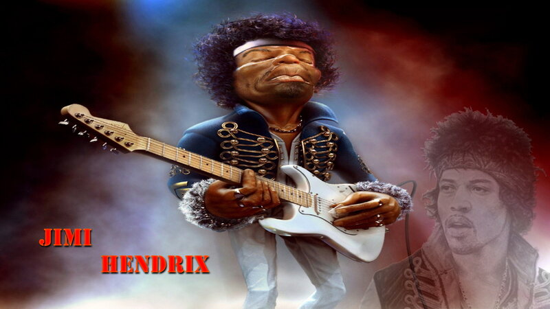 Jimi Hendrix Figurine