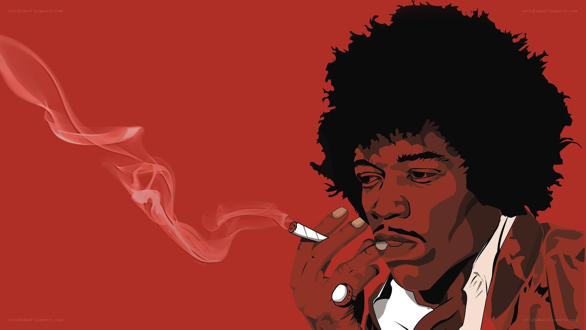 Jimi Hendrix illustration