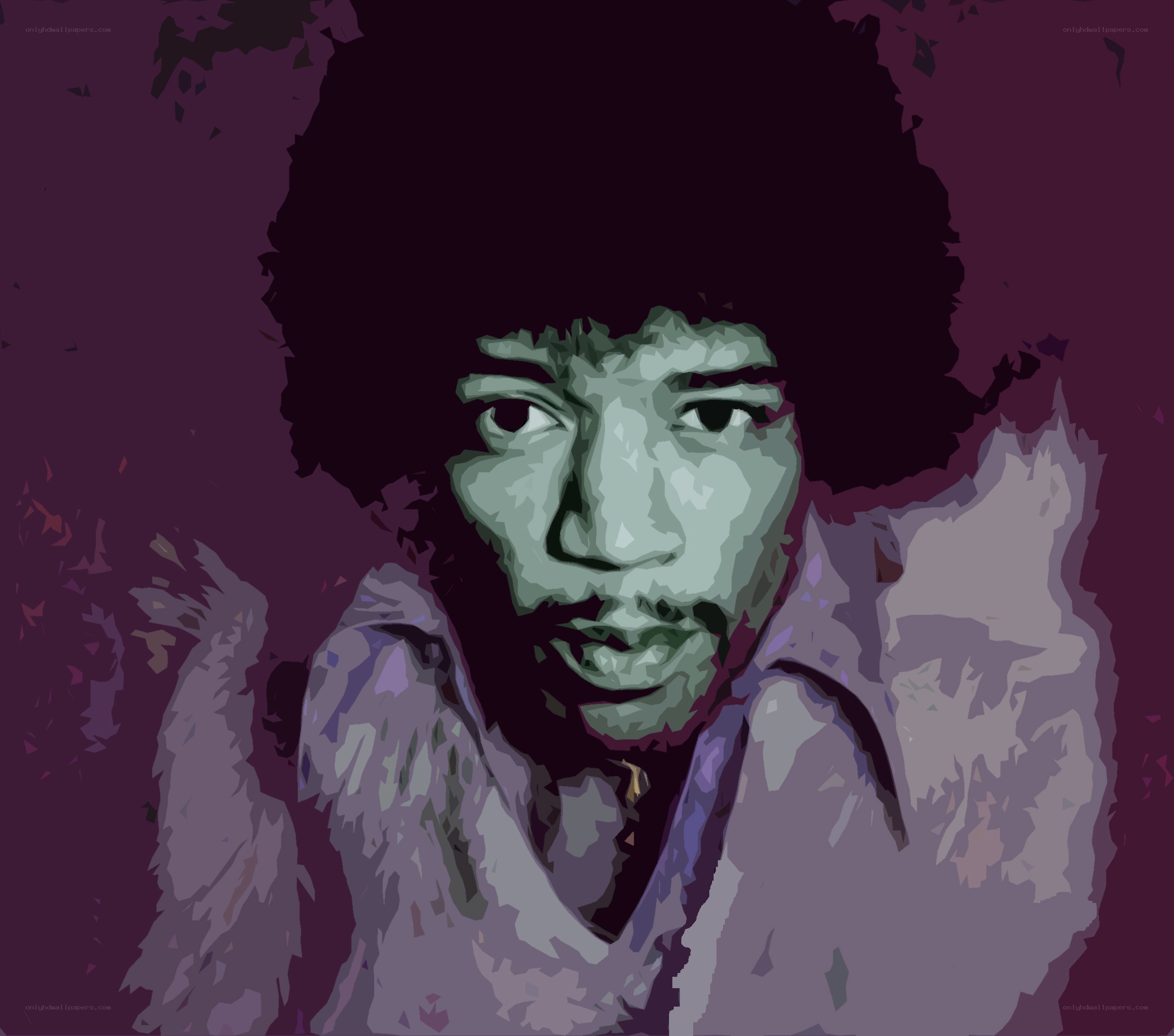 Jimi Hendrix portrait