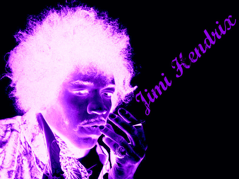 Jimi Hendrix portrait