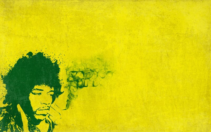Jimi Hendrix portrait art