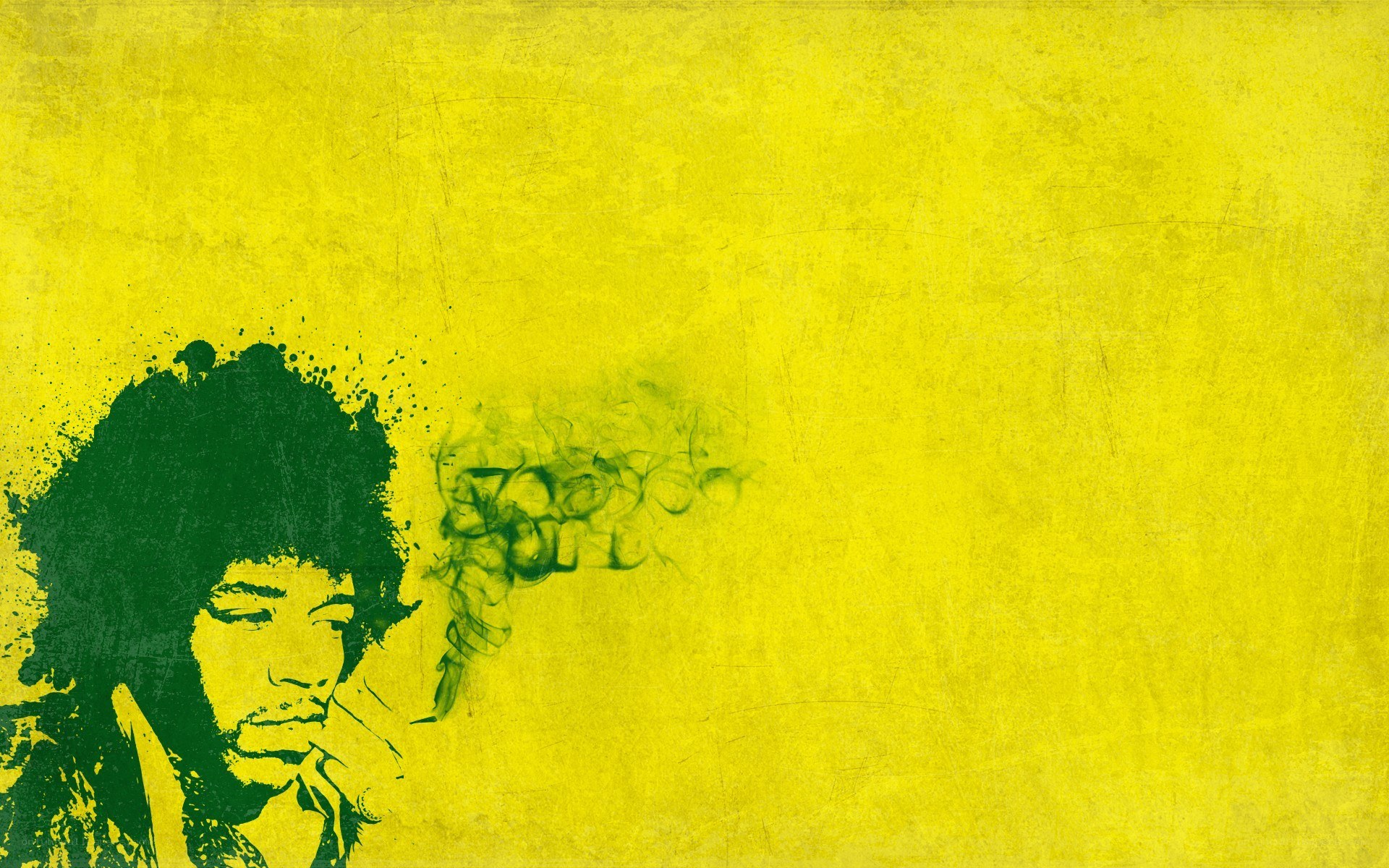Jimi Hendrix portrait art