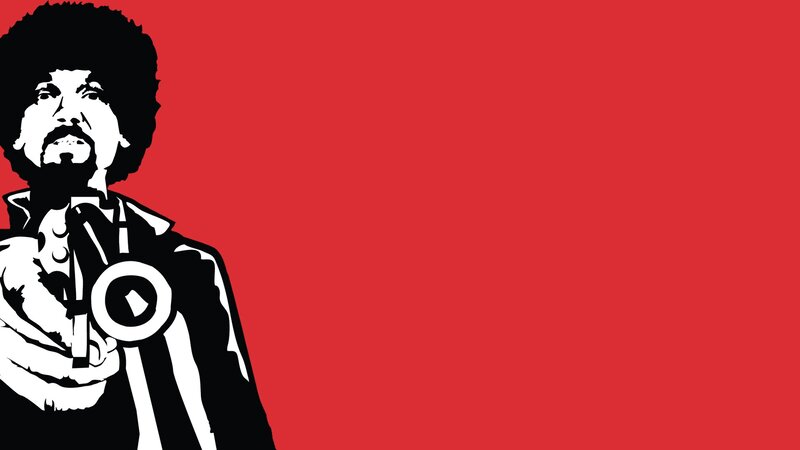 Jimi Hendrix stylized portrait