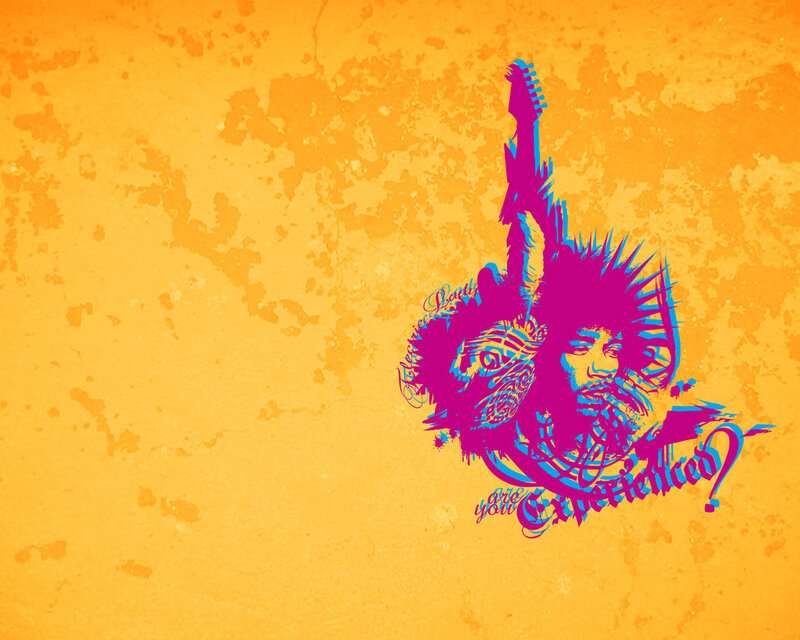 Jimi Hendrix tribute art