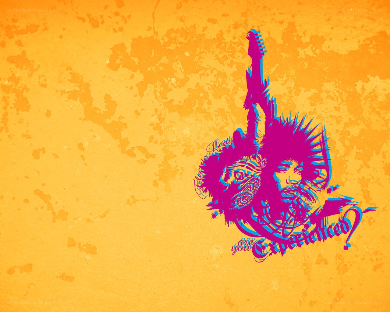 Jimi Hendrix tribute art
