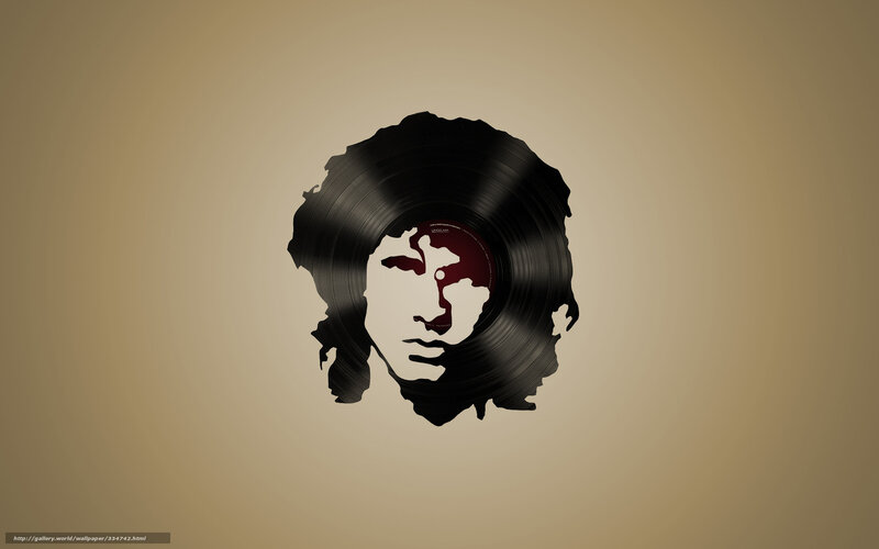 Jimi Hendrix vinyl art