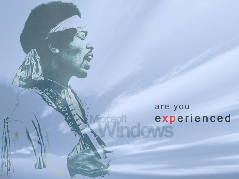 jimi hendrix windows ad