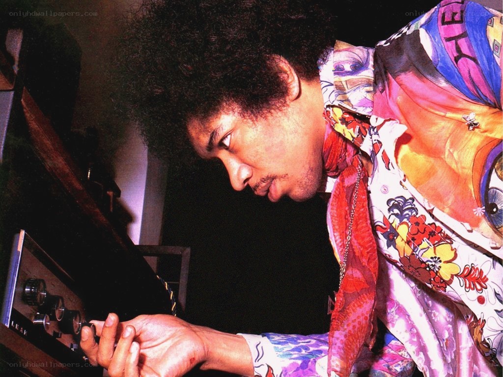 jimmy hendrix adjusting equipment