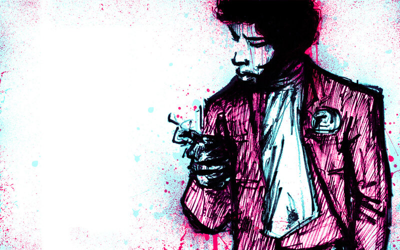 jimmy hendrix illustration