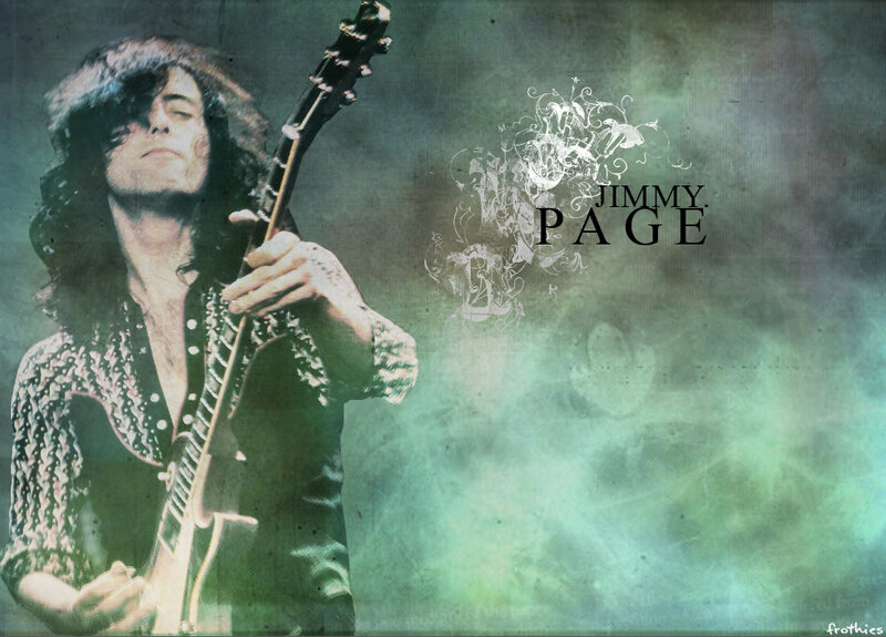 Jimmy Page guitar performance