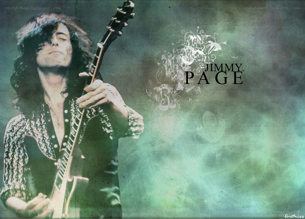 Jimmy Page guitar performance