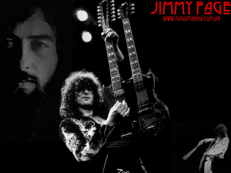 Jimmy Page performing live
