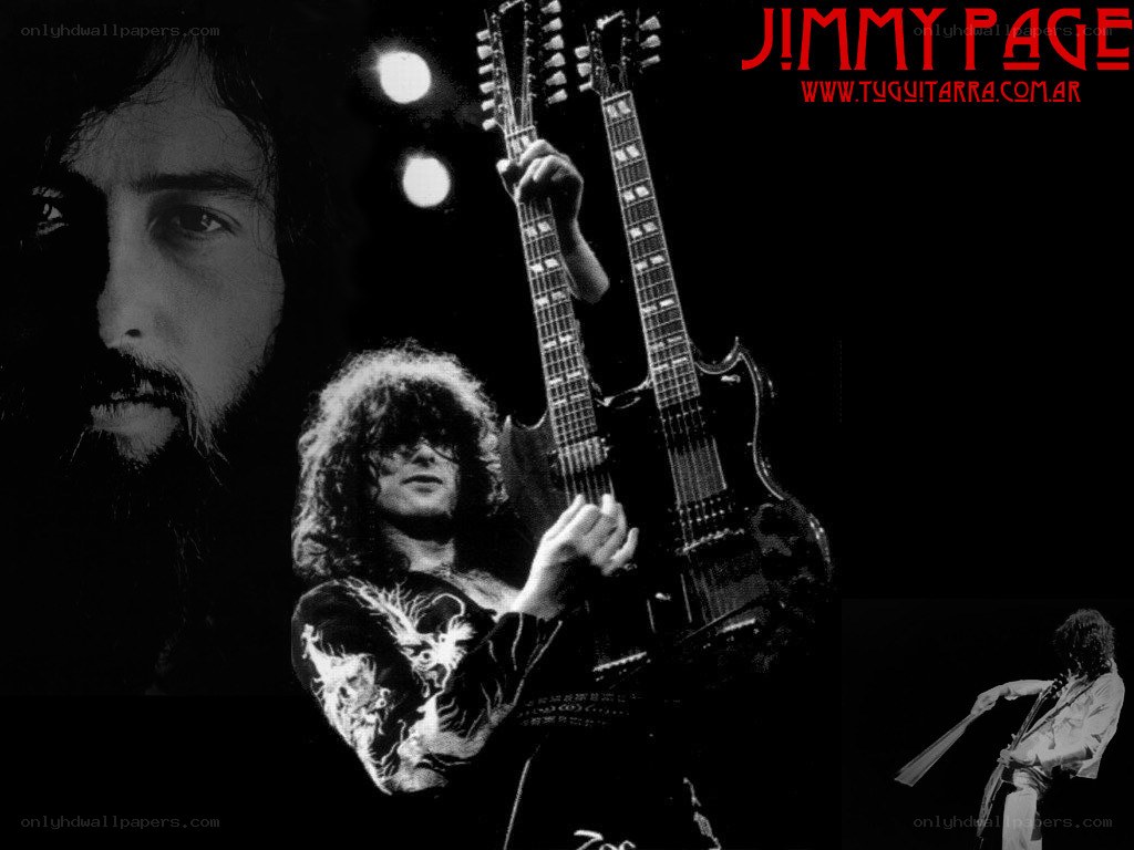 Jimmy Page performing live