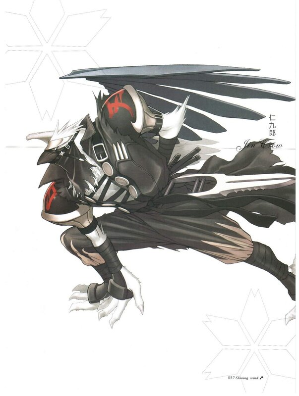 Jin Crow character art