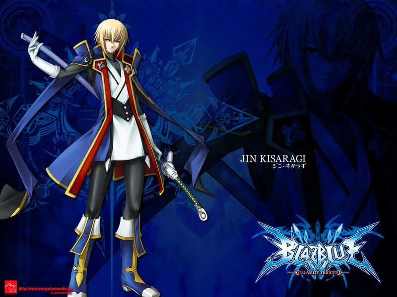 Jin Kisaragi from BlazBlue