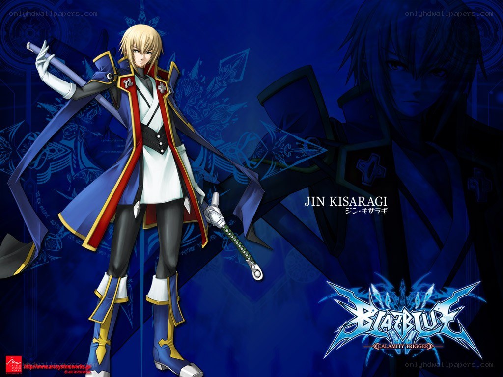 Jin Kisaragi from BlazBlue