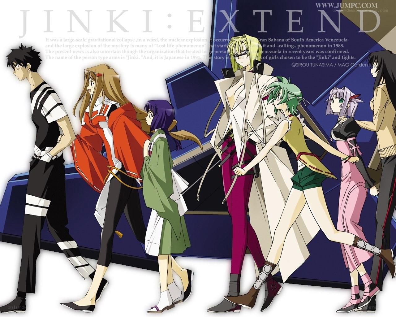 Jinki: Extend anime characters