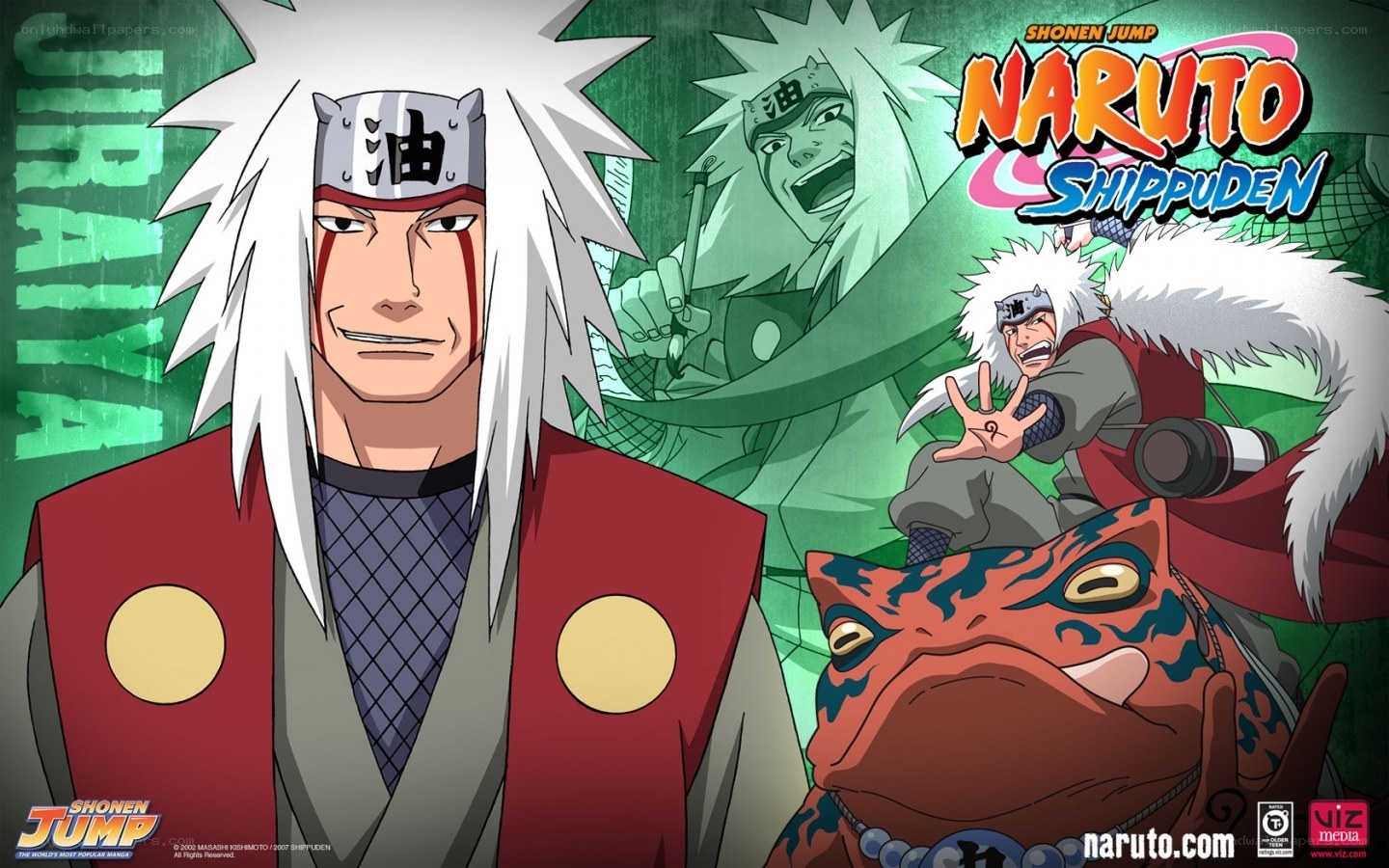 Jiraiya from Naruto Shippuden