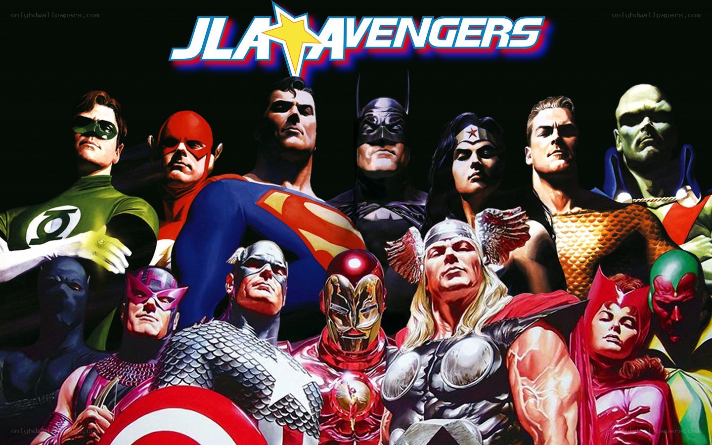 JLA Avengers team lineup