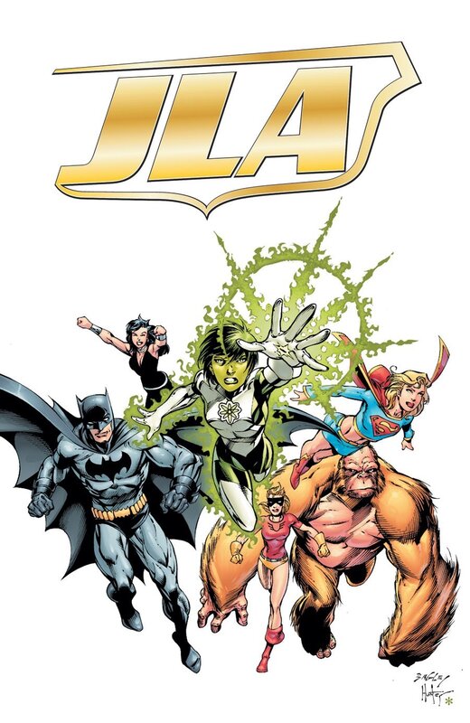 JLA comic book cover