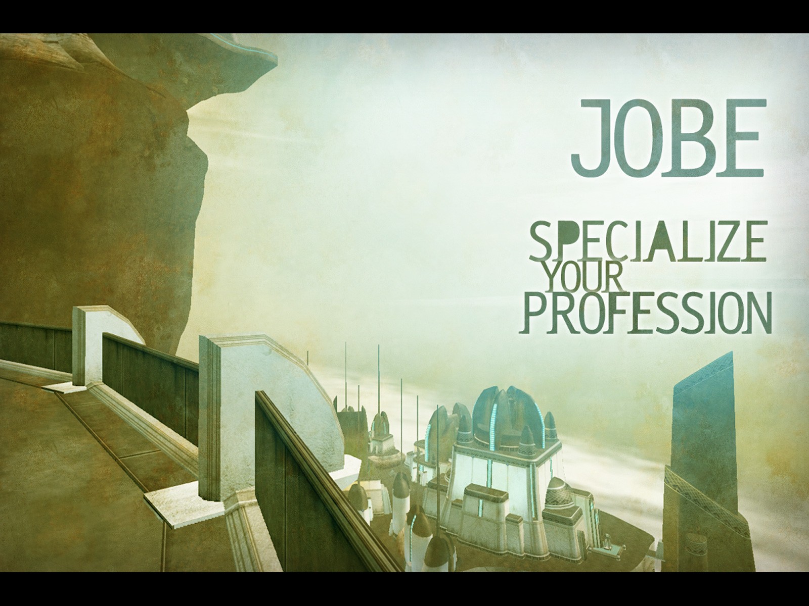 Jobe specialization screen