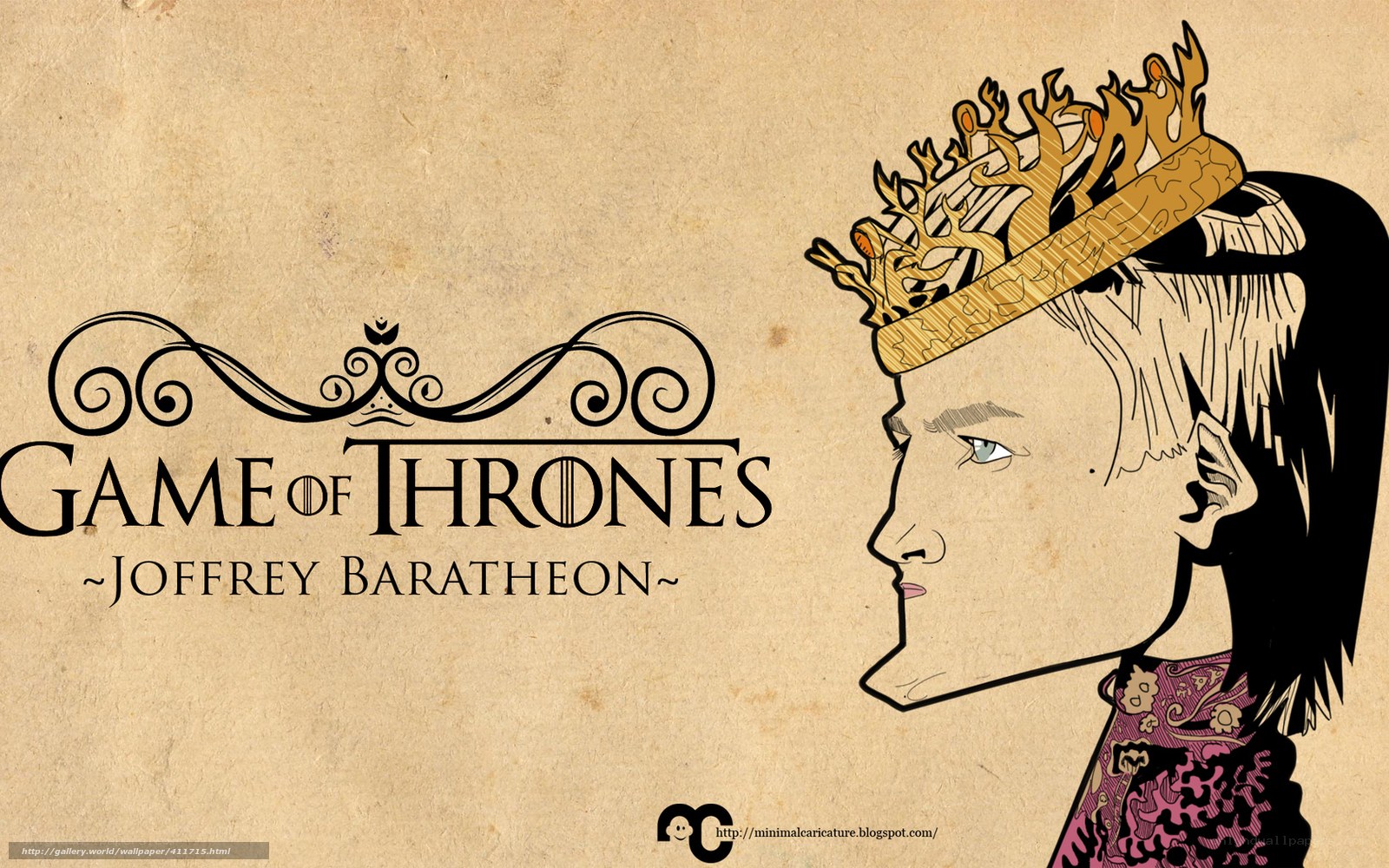 Joffrey Baratheon from Game of Thrones